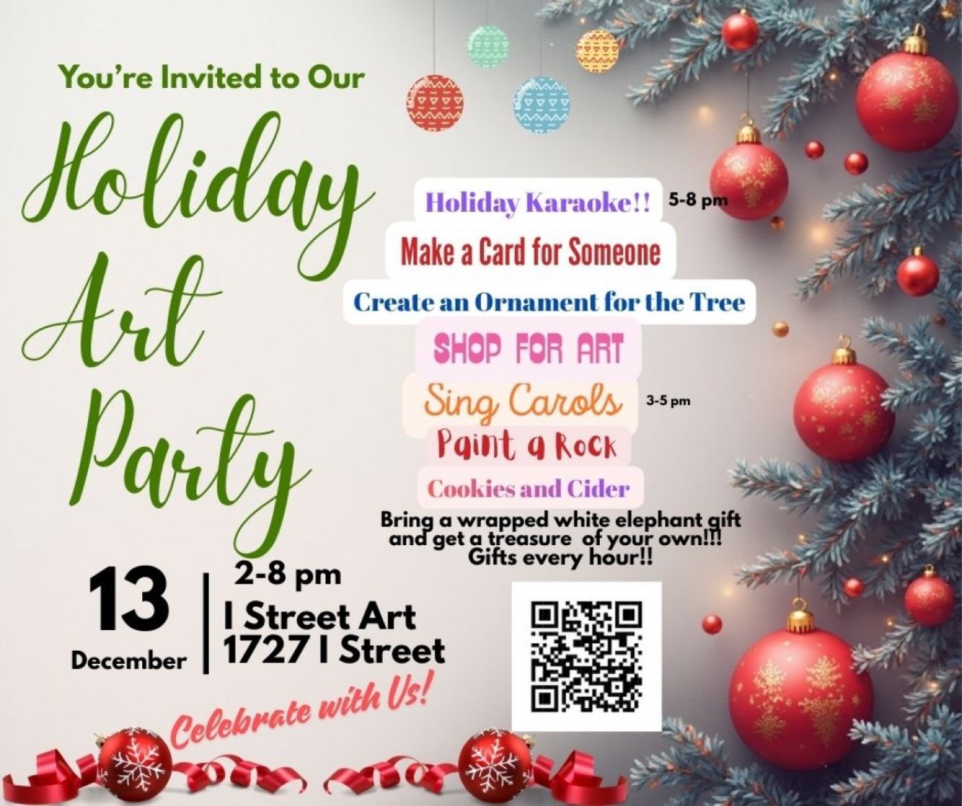 Holiday Art Party at I Street Art Studios, 13 December | Event in Sacramento | AllEvents