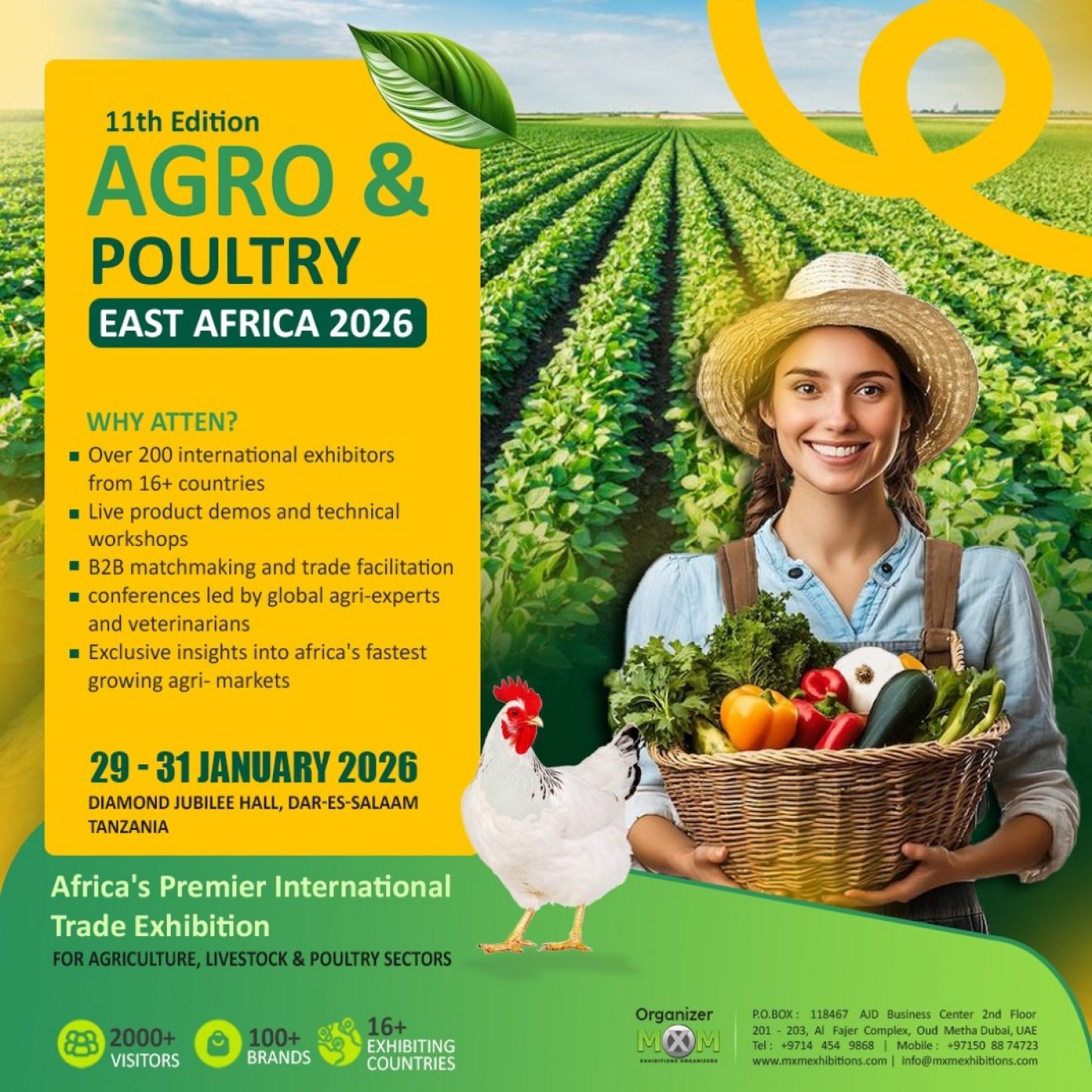 11th Agro & Poultry Africa 2026, 29 January | Event in Dar Es Salaam | AllEvents