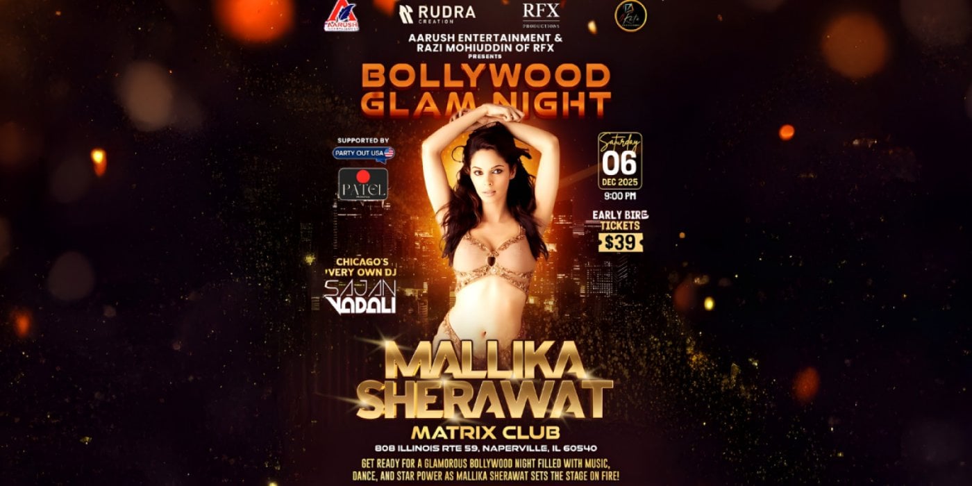Bollywood Glam Night with Mallika Sherawat