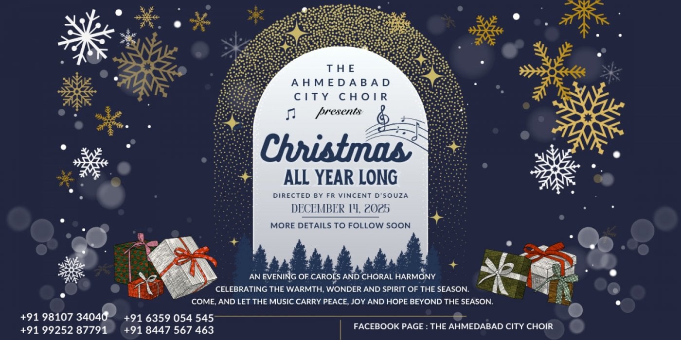 Christmas All Year Long - Christmas Carols, 14 December | Event in Ahmedabad | AllEvents