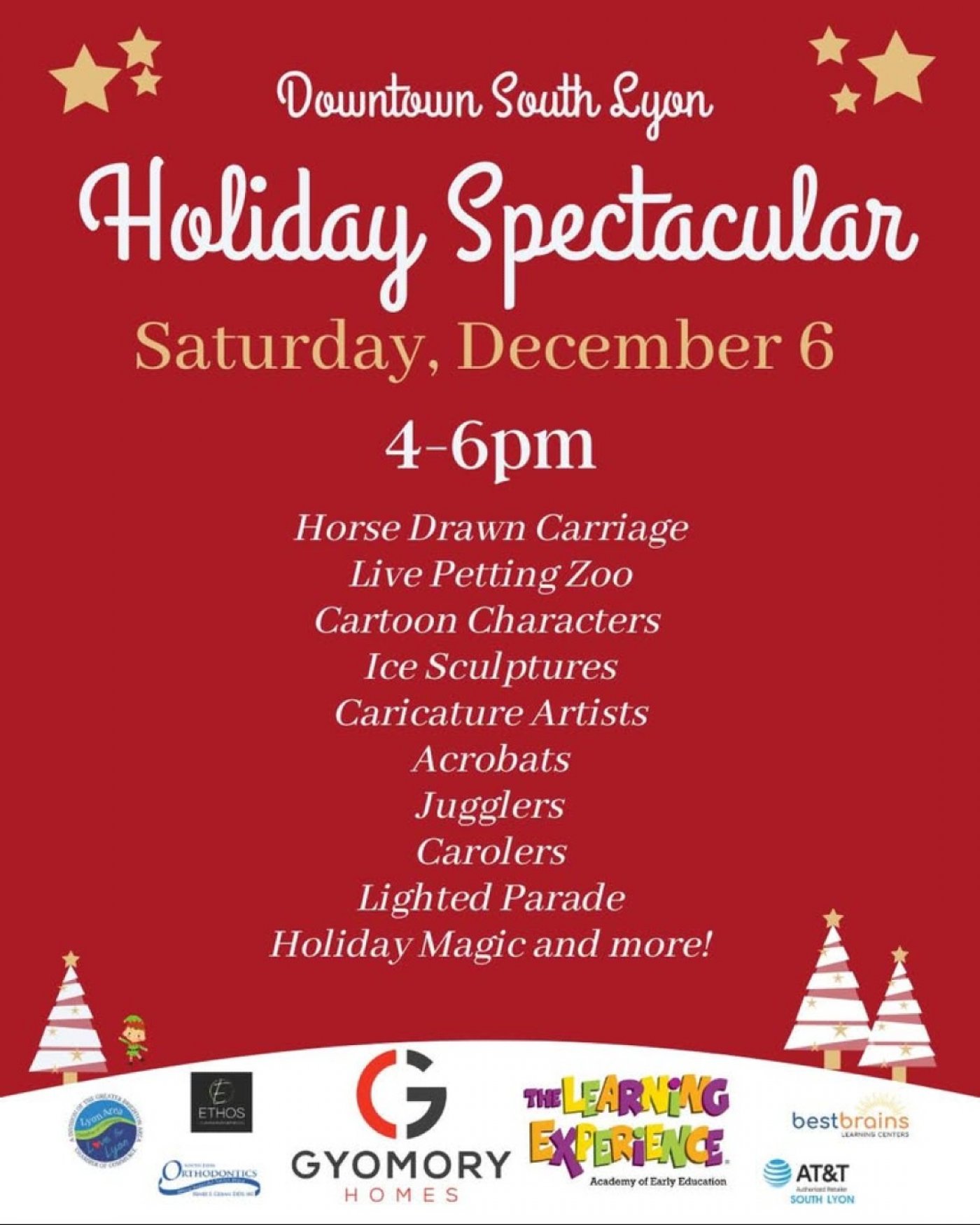Downtown South Lyon Holiday Spectacular, 6 December | Event in South Lyon | AllEvents