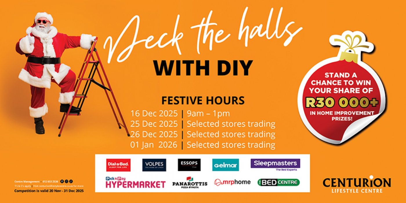 Win Your Share of R30,000 in DIY Prizes This Festive Season | Event in Centurion | AllEvents