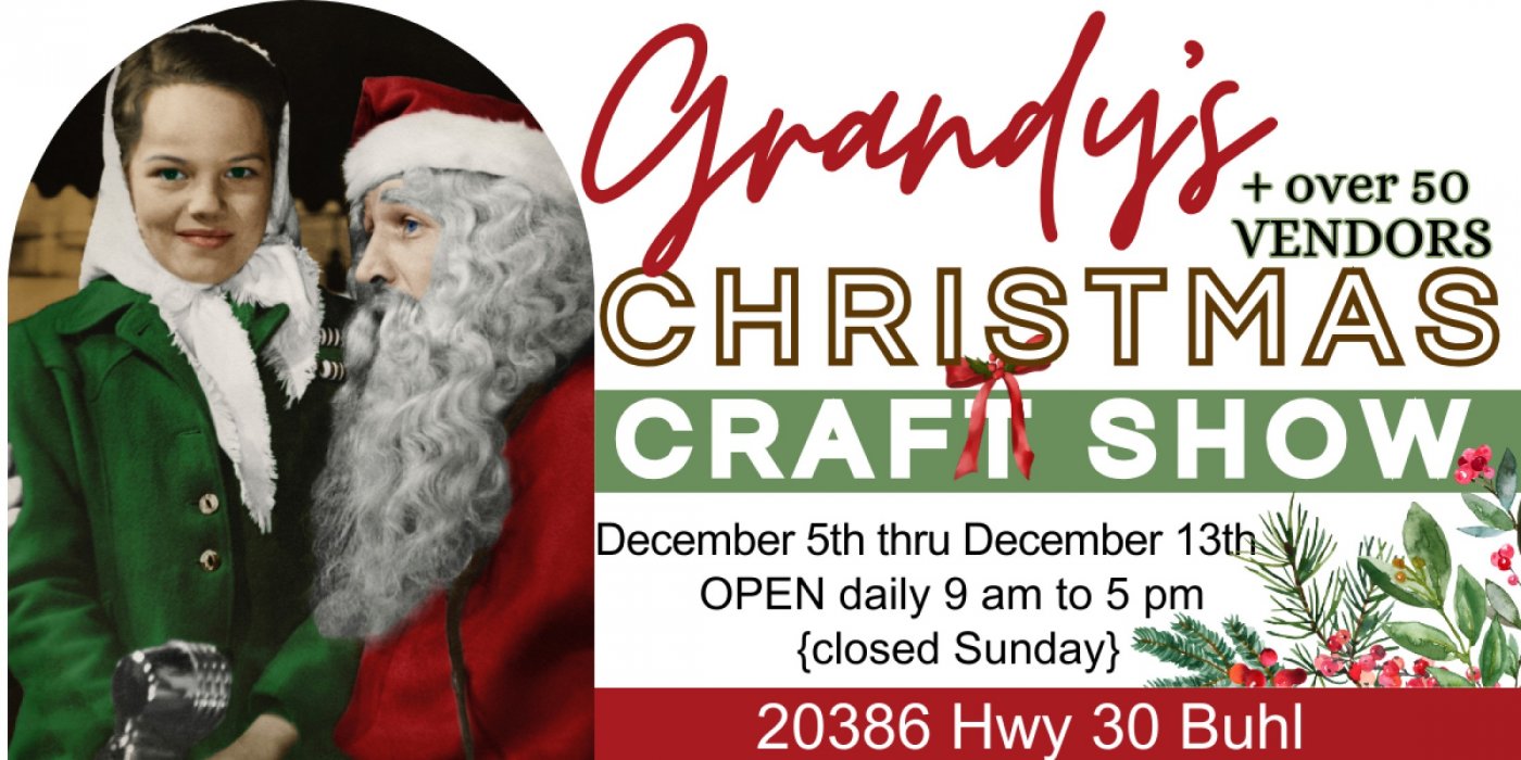 Grandy’s Christmas Craft Show, 5 December | Event in Twin Falls | AllEvents