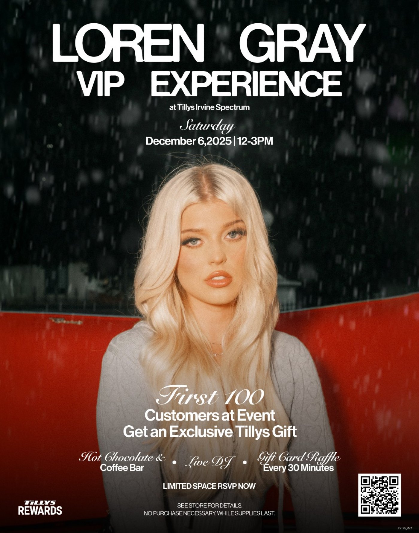 Tillys x Loren Gray VIP Experience, 6 December | Event in Irvine | AllEvents
