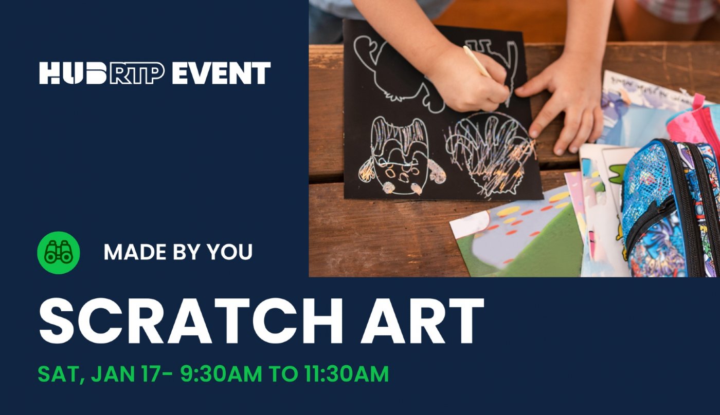 Made by You: Scratch Art, 17 January | Event in Durham | AllEvents