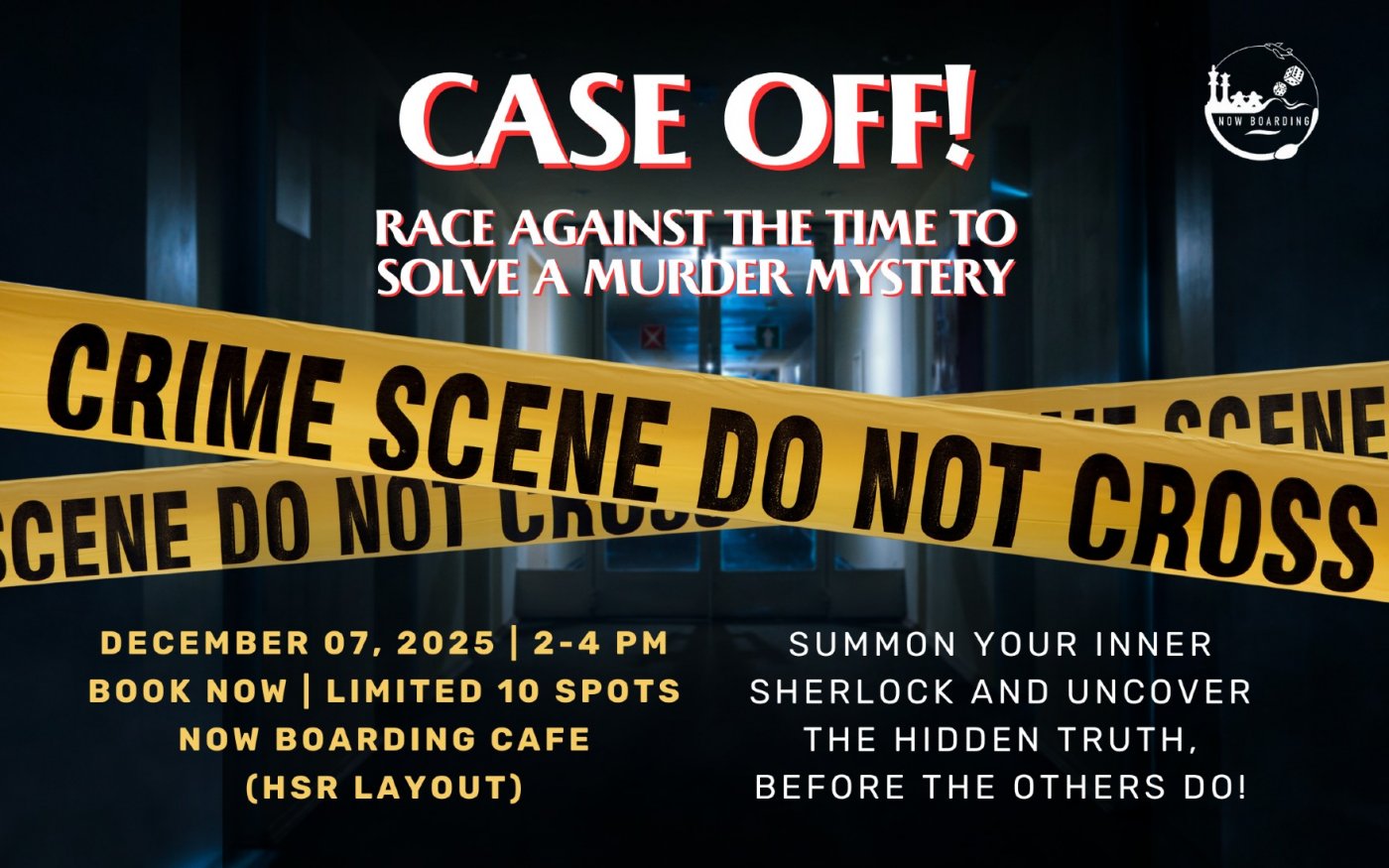 Murder Mystery Case Off!, 7 December | Event in Bangalore | AllEvents