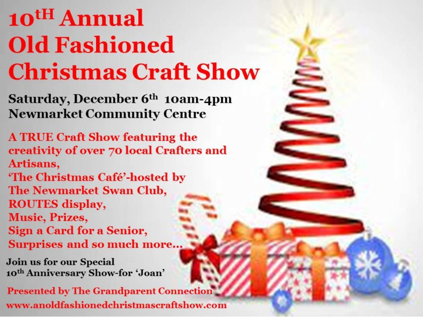10th Annual Old Fashioned Christmas Craft Show, 6 December | Event in Newmarket | AllEvents