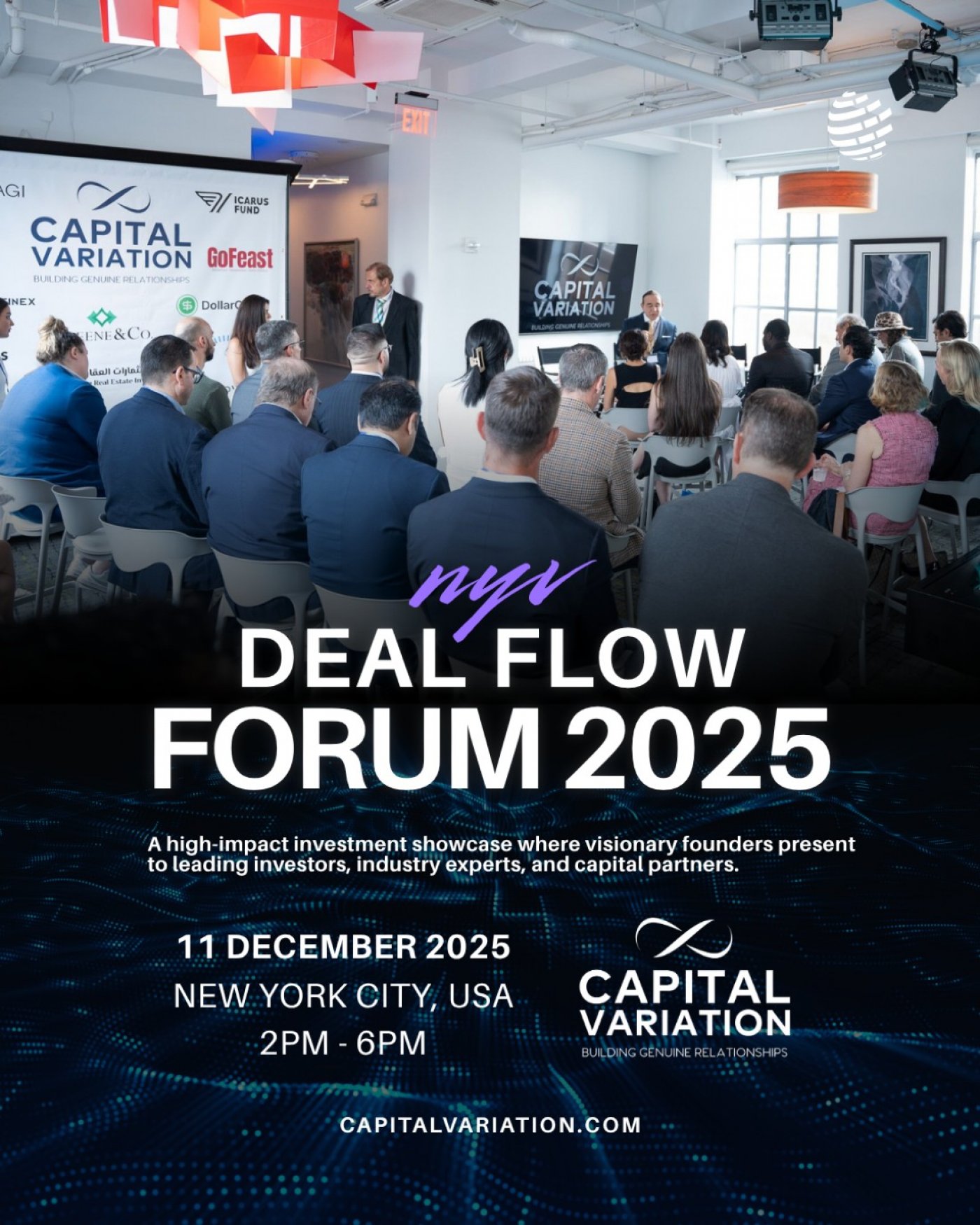 NYC Deal Flow Forum 2025 : Connecting Visionaries With Investors, 11 December | Event in New York | AllEvents