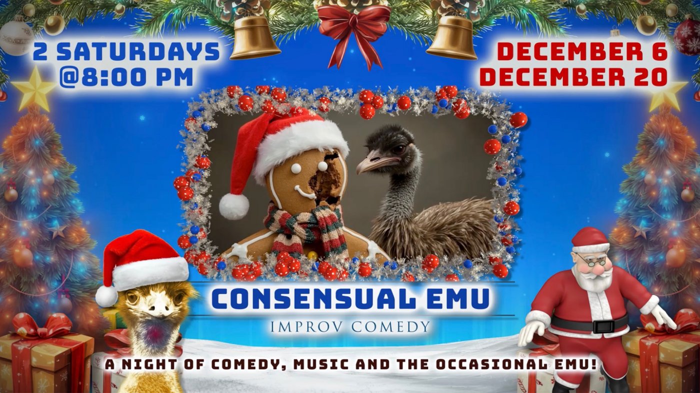 Consensual Emu - Musical Improv Headliner, 6 December | Event in Burbank | AllEvents