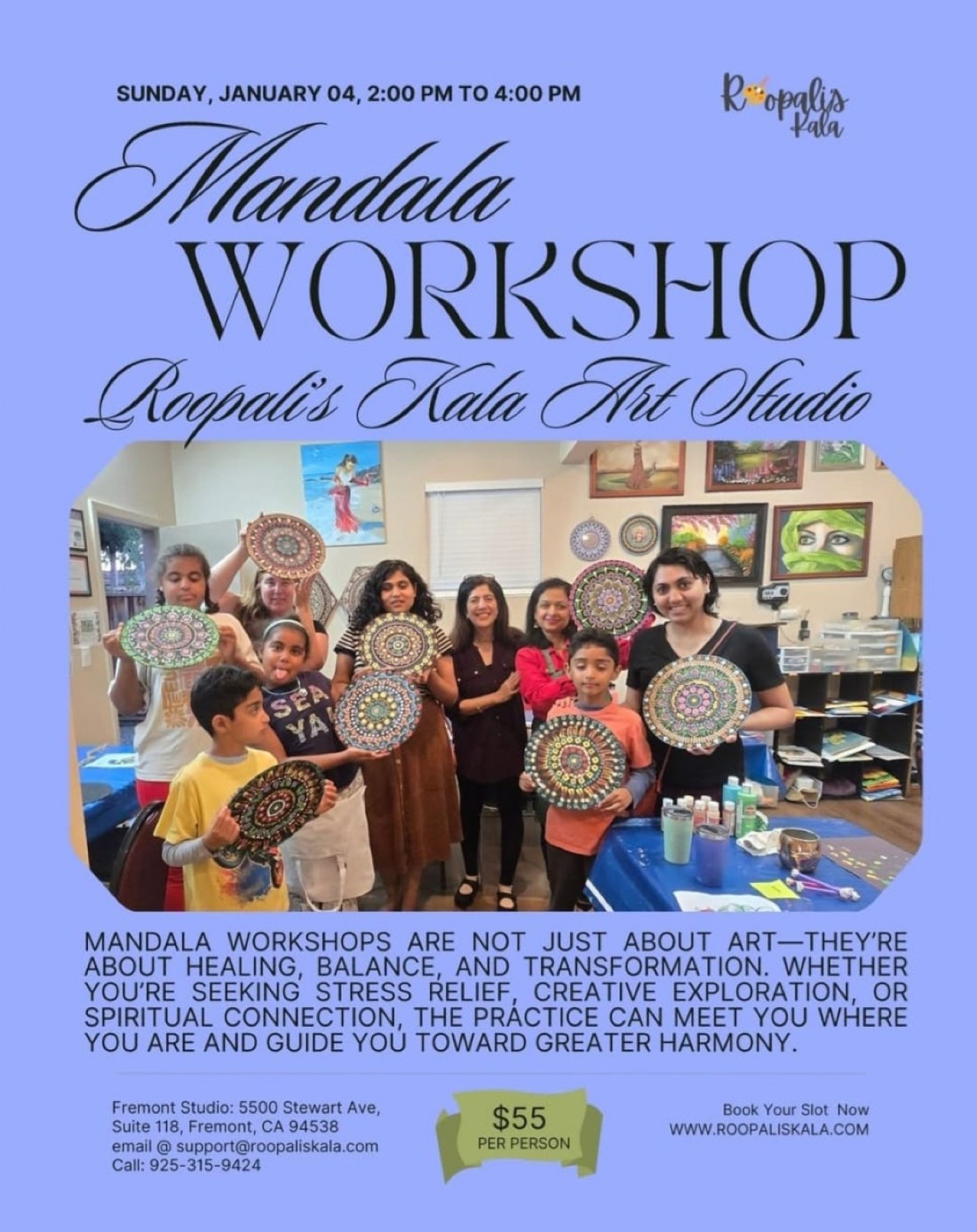 Dot Mandala Workshop, 4 January | Event in Fremont | AllEvents