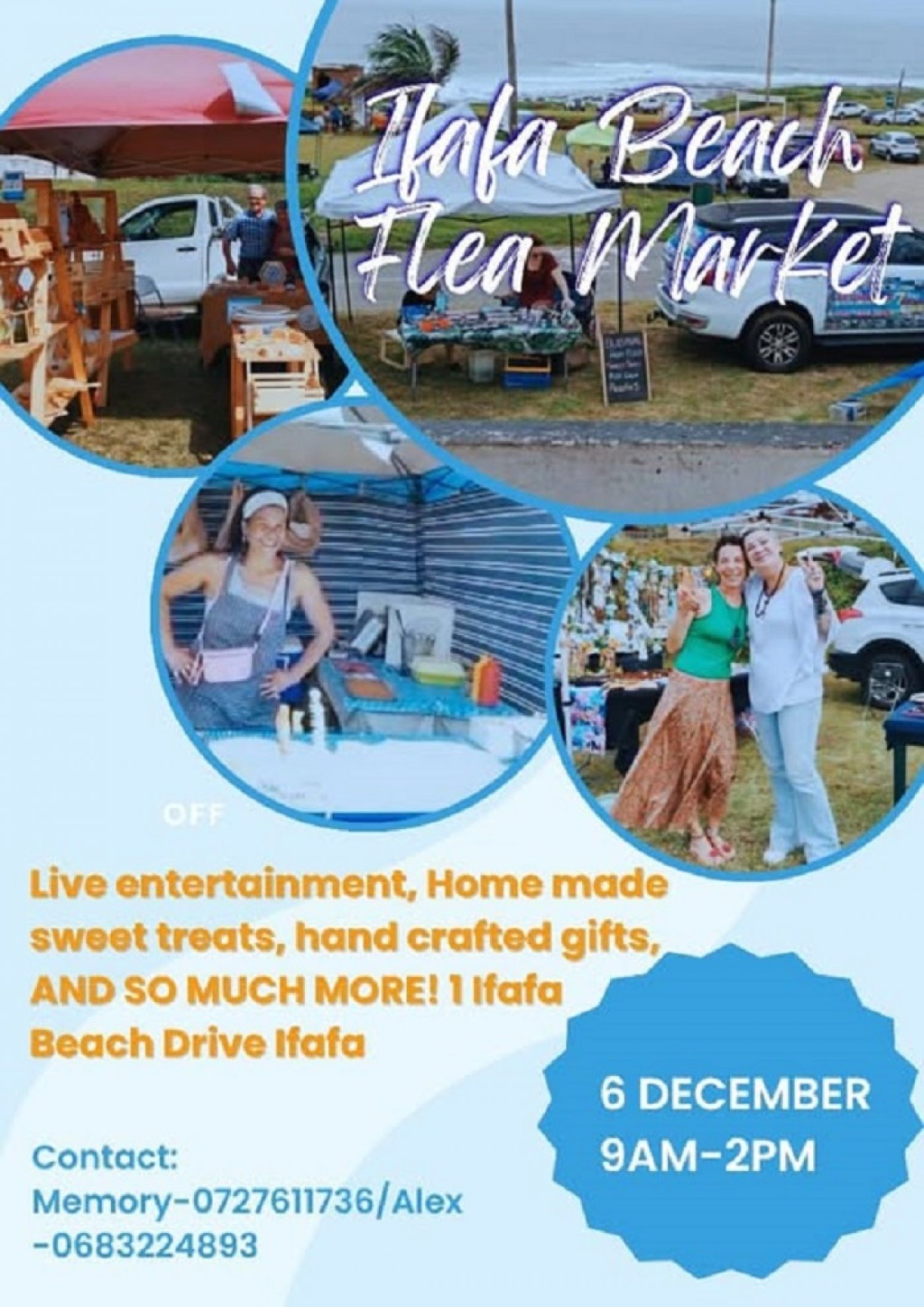 Ifafa Beach flea market Saturday 6th December, 6 December | Event in Luthuli | AllEvents
