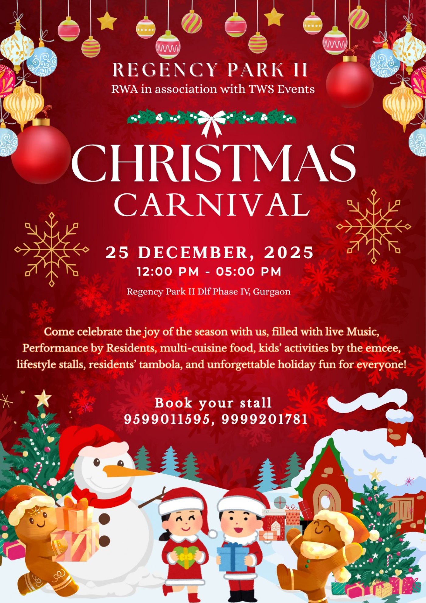 Christmas Carnival @TWS Event, 25 December | Event in Gurgaon | AllEvents