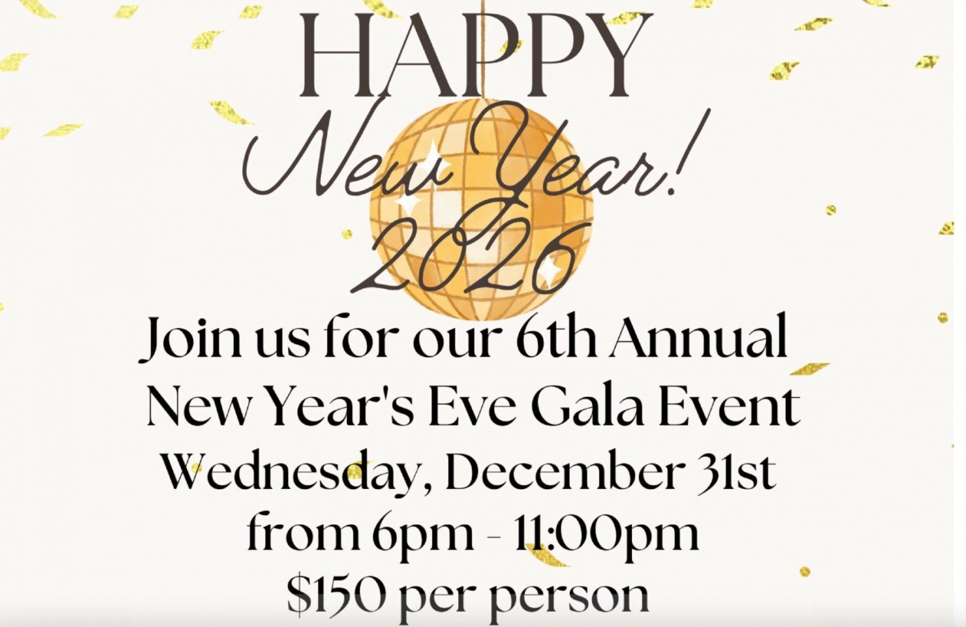 Keeler’s Neighborhood Steakhouse Announces 6th Annual New Year’s Eve Gala DEC. 31, 31 December | AllEvents
