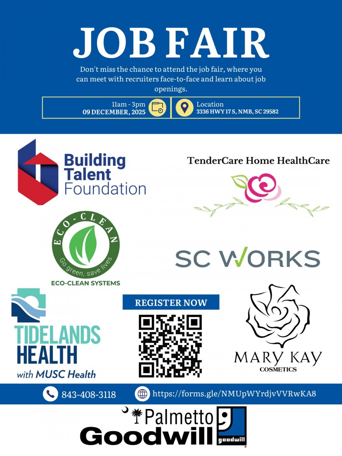 Multi-Employer Job Fair in North Myrtle Beach (December 2025), 9 December | Event in North Myrtle Beach | AllEvents