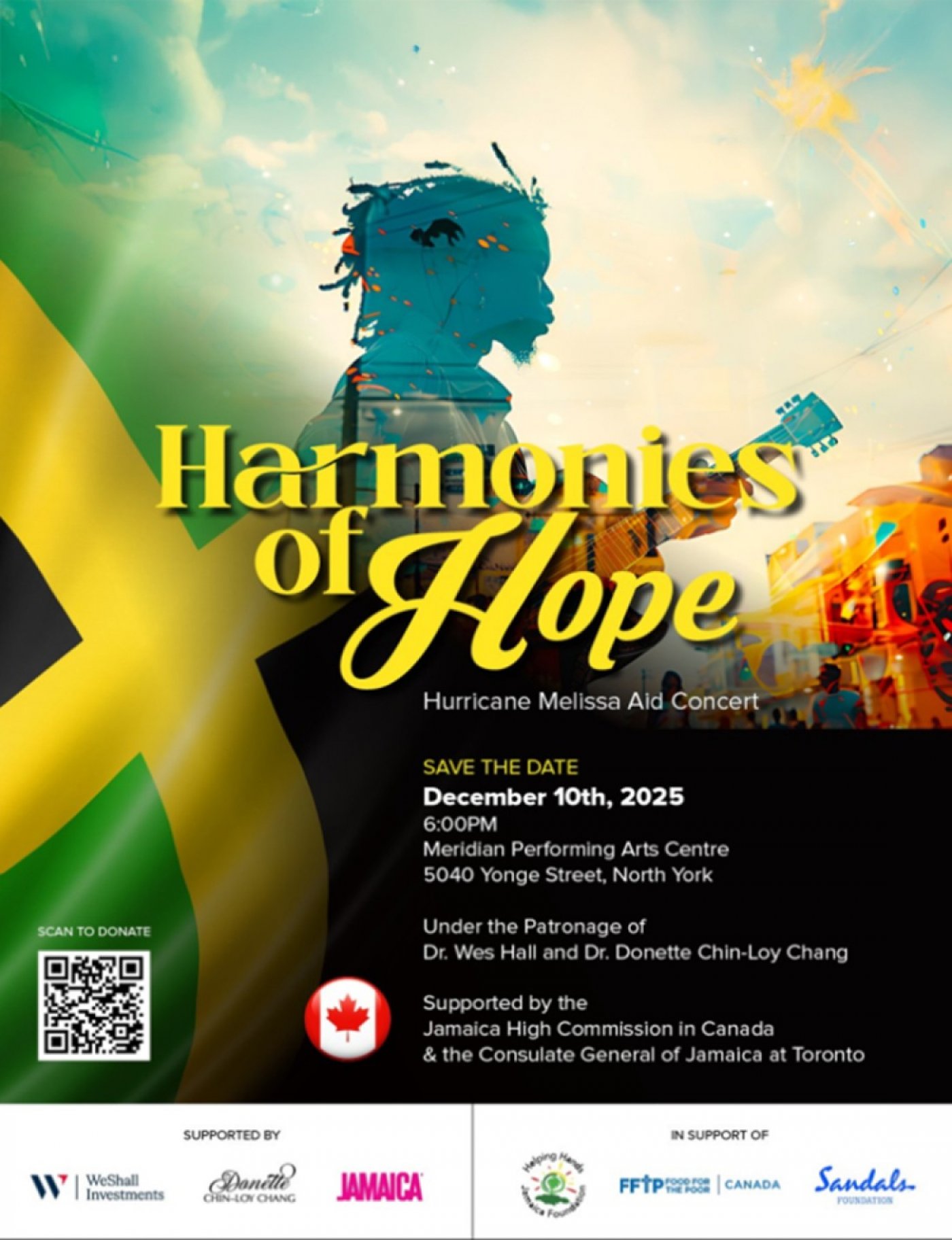 Harmonies Of Hope - Hurricane Melissa Benefit Concert | Event in Toronto | AllEvents