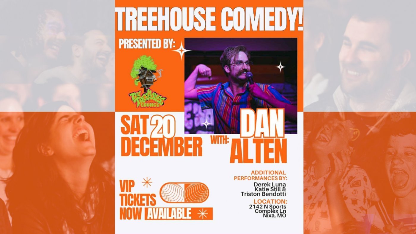 Good Stand Up Comedy with Dan Alten, 20 December | Event in Nixa | AllEvents