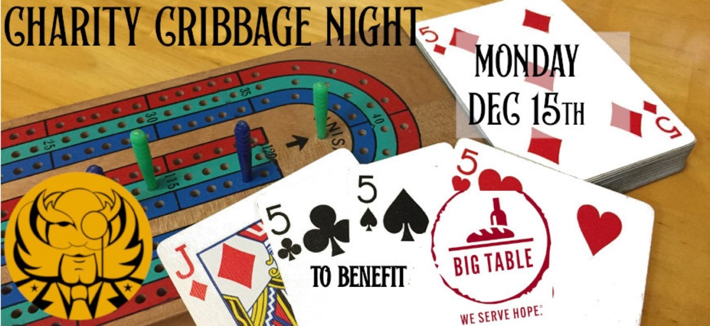 Monthly Charity Cribbage Night @ CMSE for BIG TABLE, 15 December | Event in Colorado Springs | AllEvents