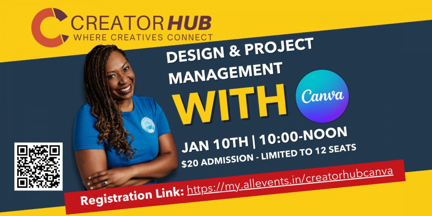 Design and Project Management with Canva, 10 January | Event in Charlottesville | AllEvents