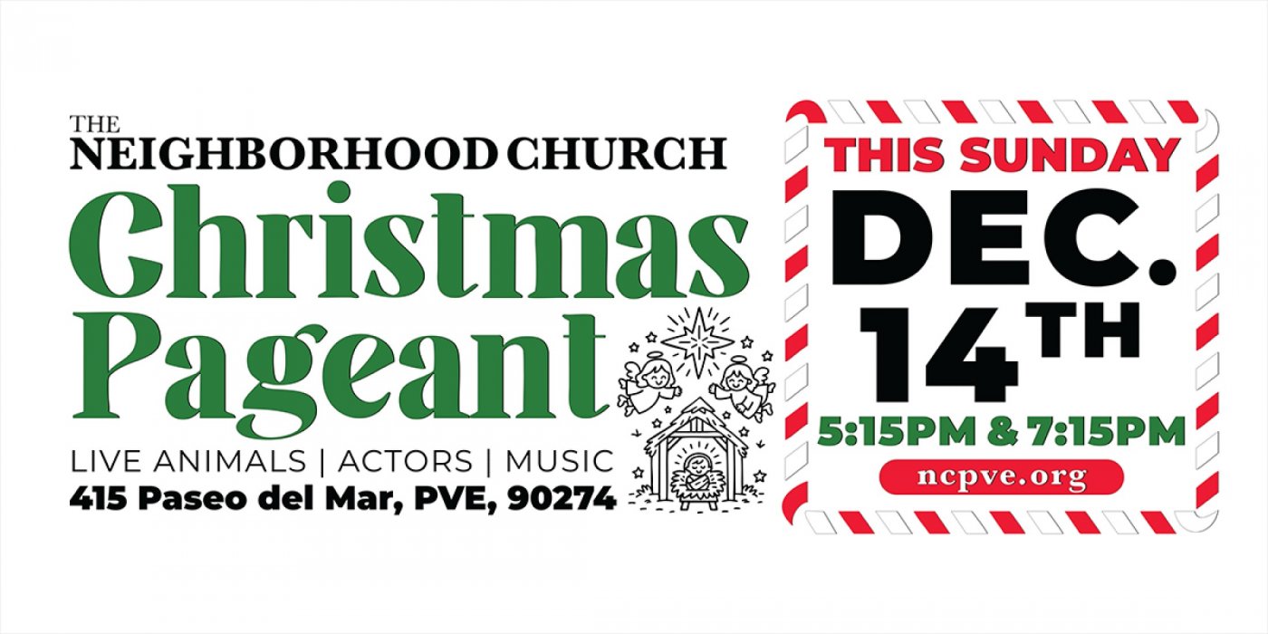 The Annual Christmas Pageant at NCPVE, 14 December | Event in Palos Verdes Estates | AllEvents