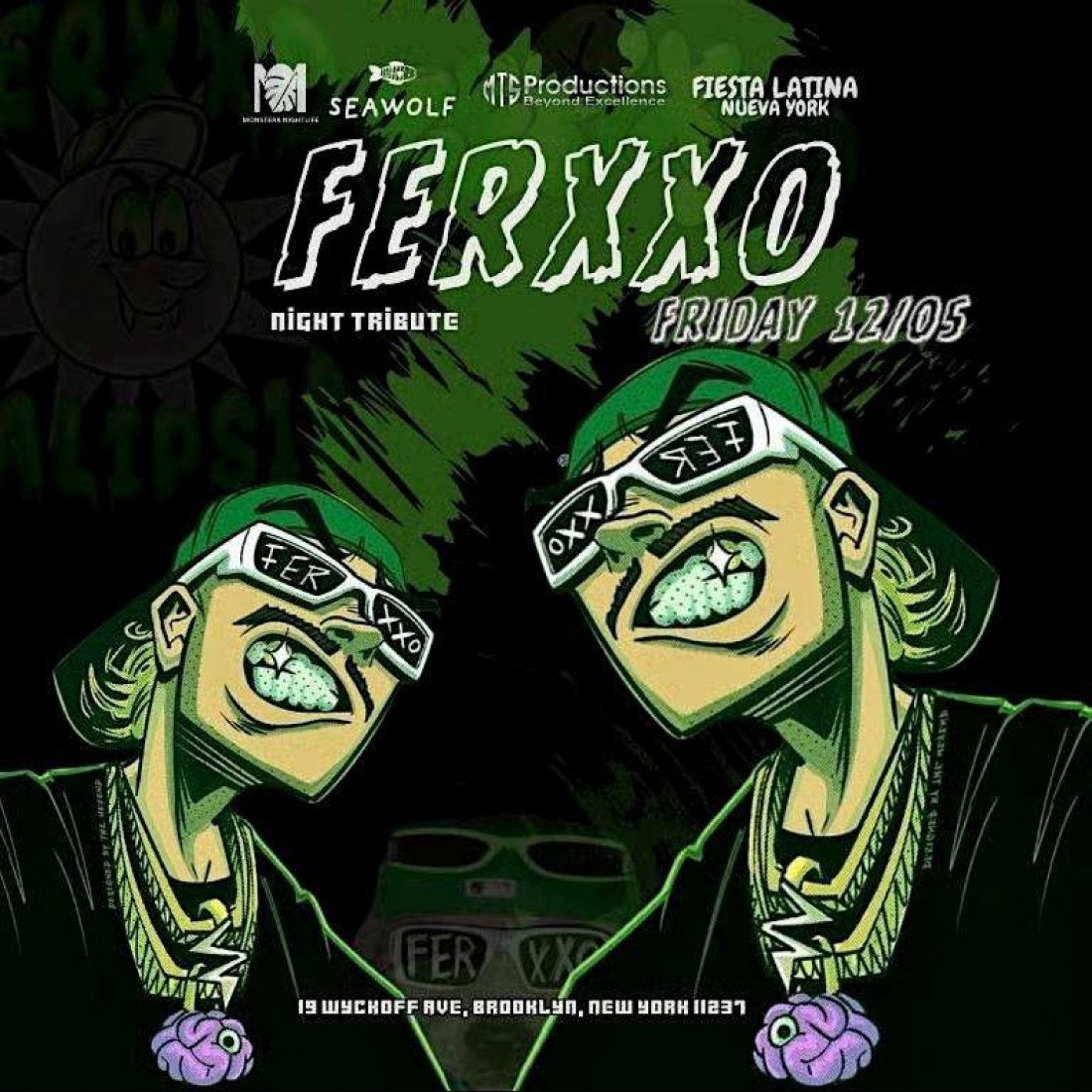 FEID NIGHT Tribute Reggaeton Party in Bushwick at Sea Wolf, 5 December | Event in Maspeth | AllEvents