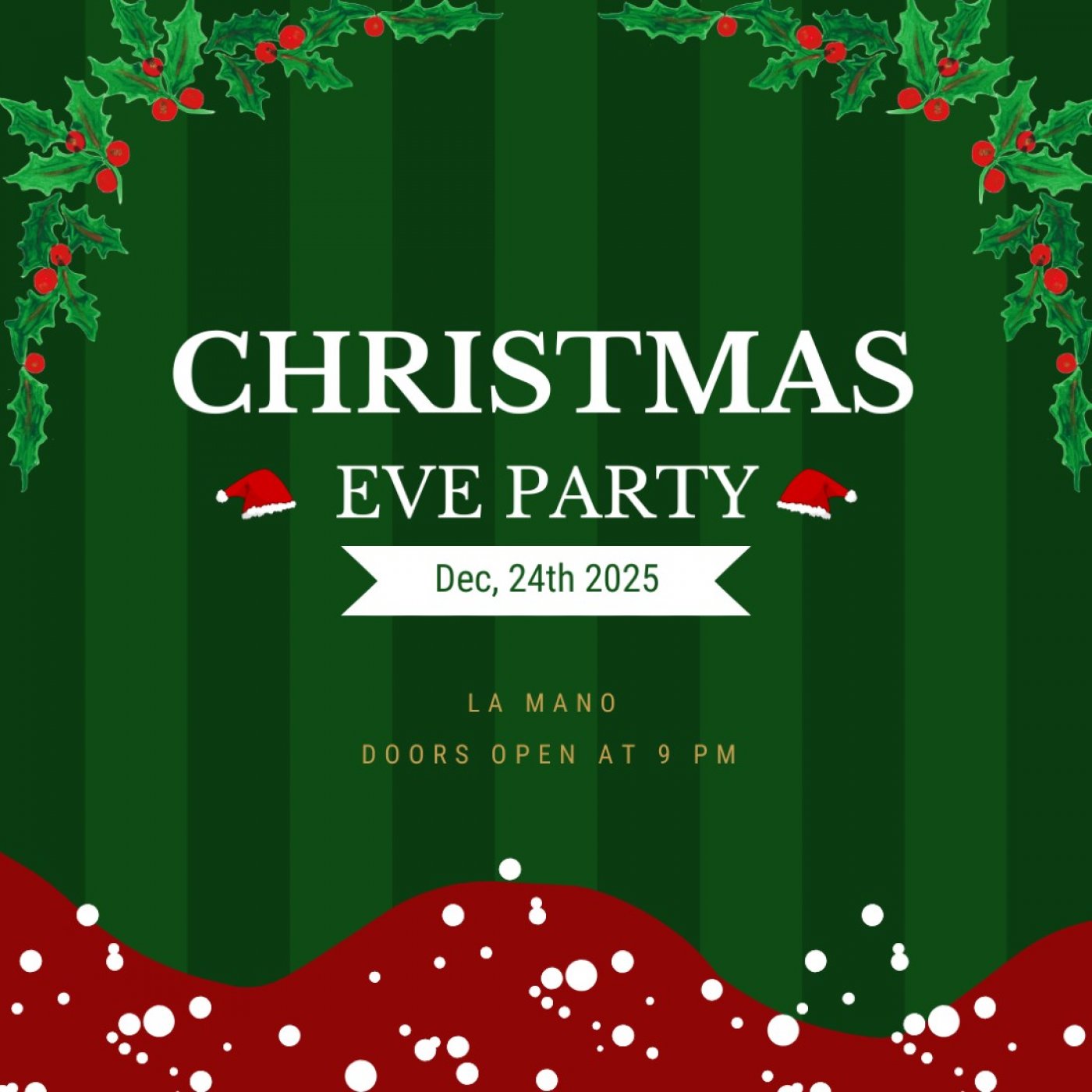 🎄 La Mano Christmas Eve — Drink, Play & Connect 🎄, 24 December | Event in Tbilisi | AllEvents