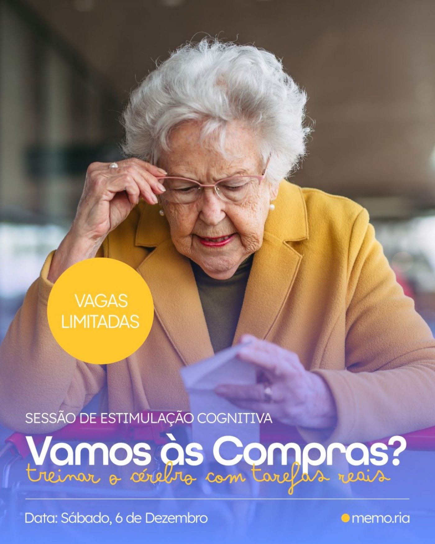 "Vamos às compras?" - Sessão aberta de estimulação cognitiva em grupo | Event in Aveiro | AllEvents