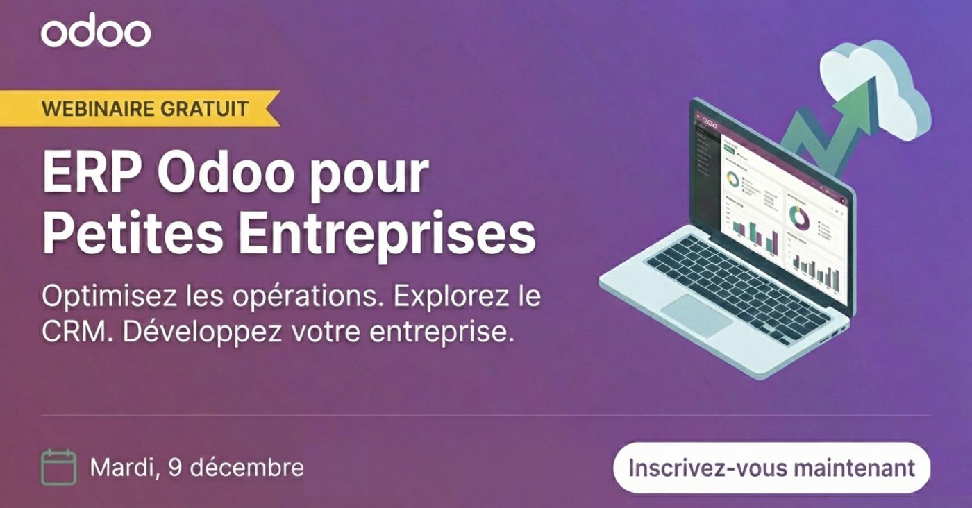 Odoo ERP for Small Businesses, 9 December | Event in Montreal | AllEvents