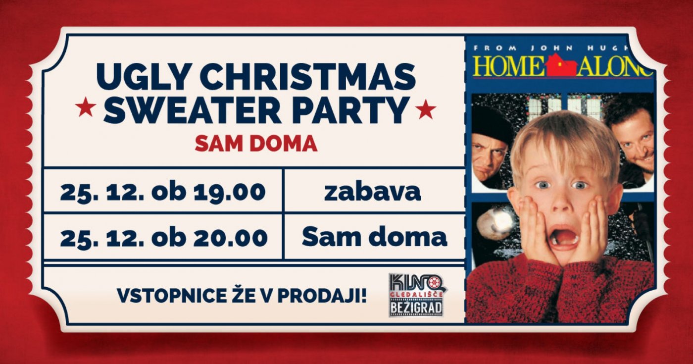 Ugly Christmas Sweater Party: SAM DOMA, 25 December | Event in Ljubljana | AllEvents