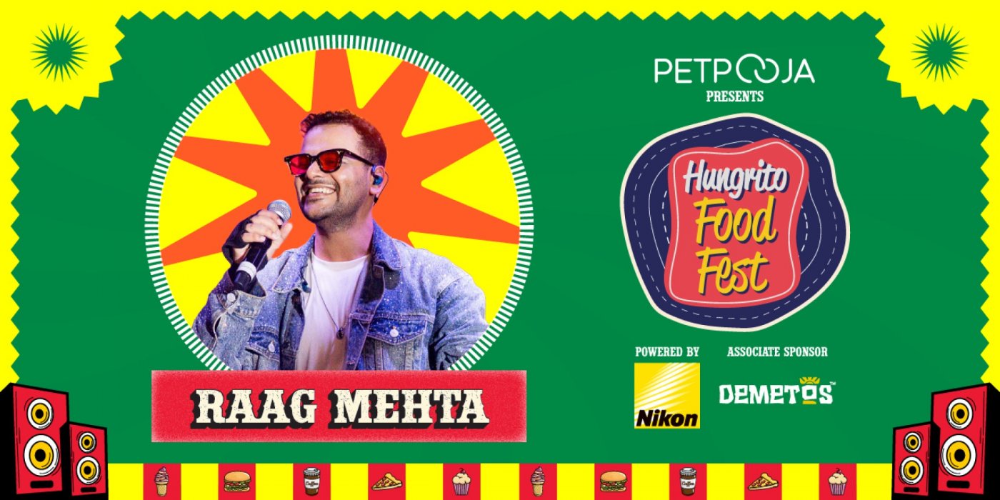 Raag Mehta at Hungrito Food Fest 8.0, 28 December | Event in Ahmedabad | AllEvents