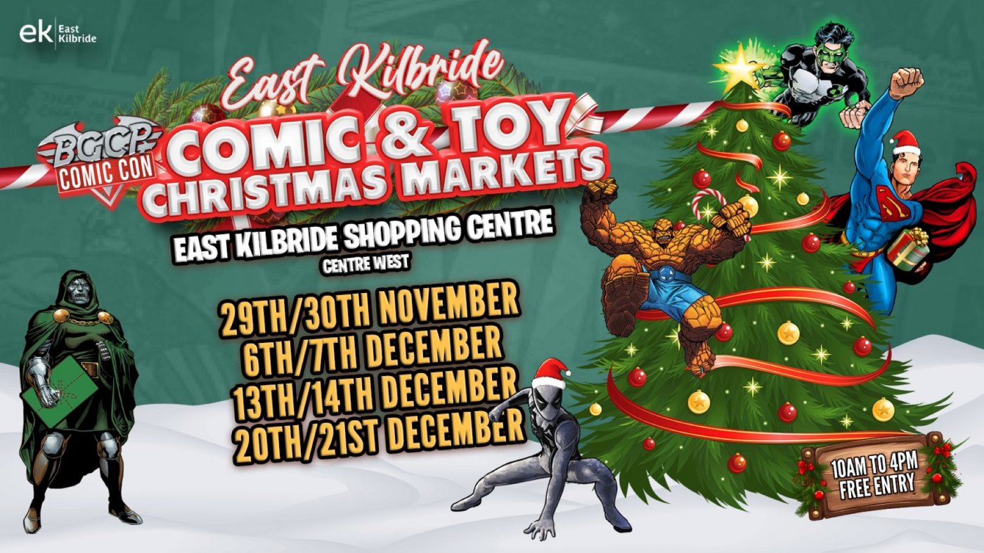 BGCP Comic & Toy Christmas Market | Event in East Kilbride | AllEvents