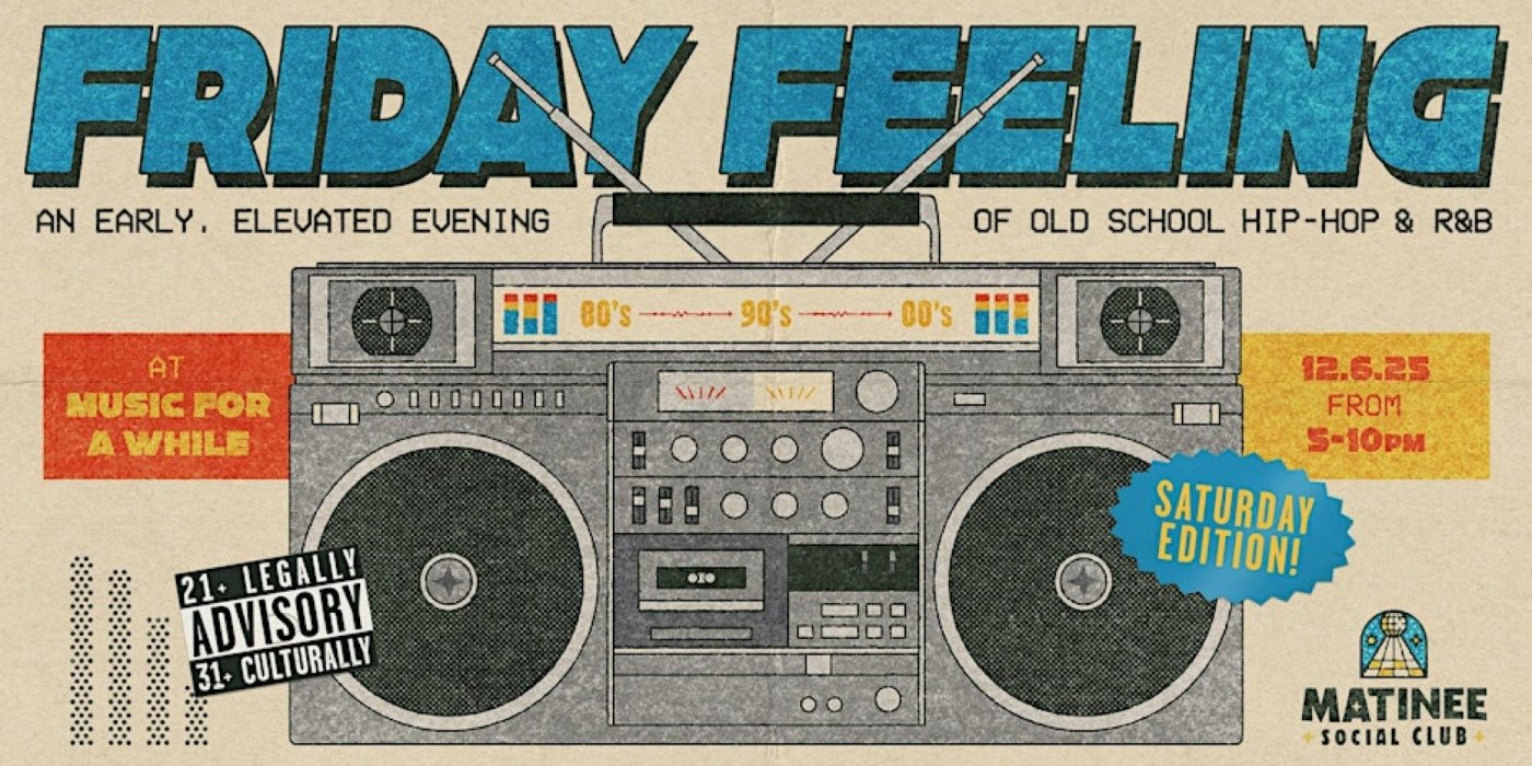 Friday Feeling [90-00s Hip-Hop & R&B], 6 December | Event in New York | AllEvents