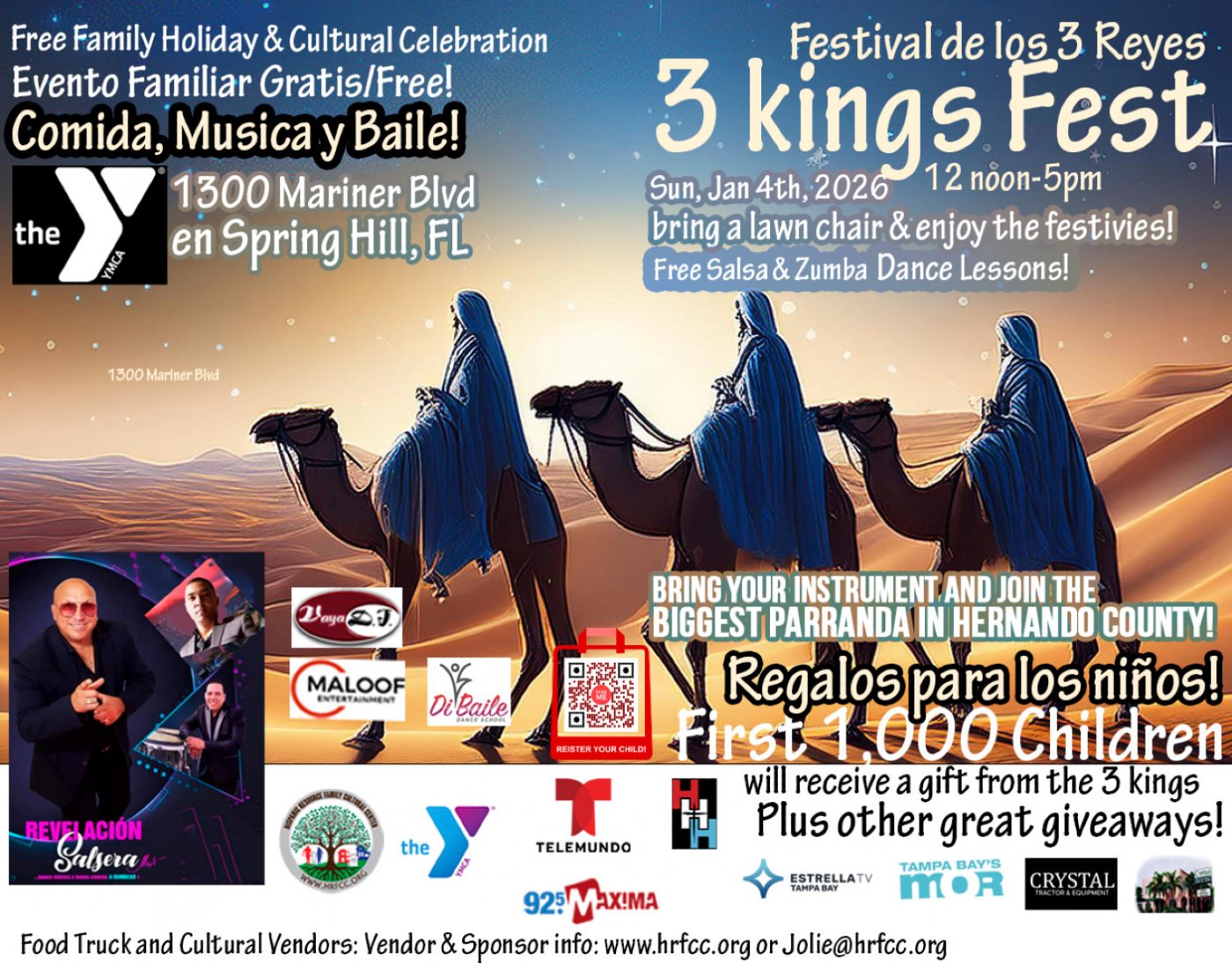 3 Kings Day Festival / Festival de los 3 Reyes, 4 January | Event in Spring Hill | AllEvents