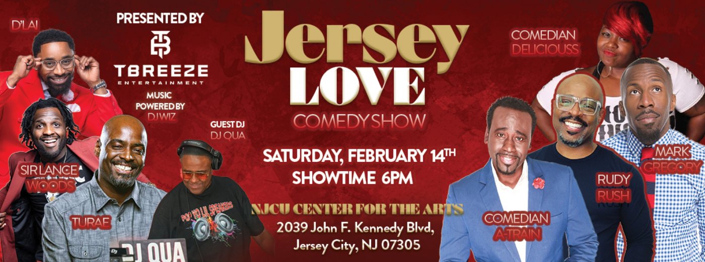 Jersey Love Comedy Show, 14 February | Event in Jersey City | AllEvents