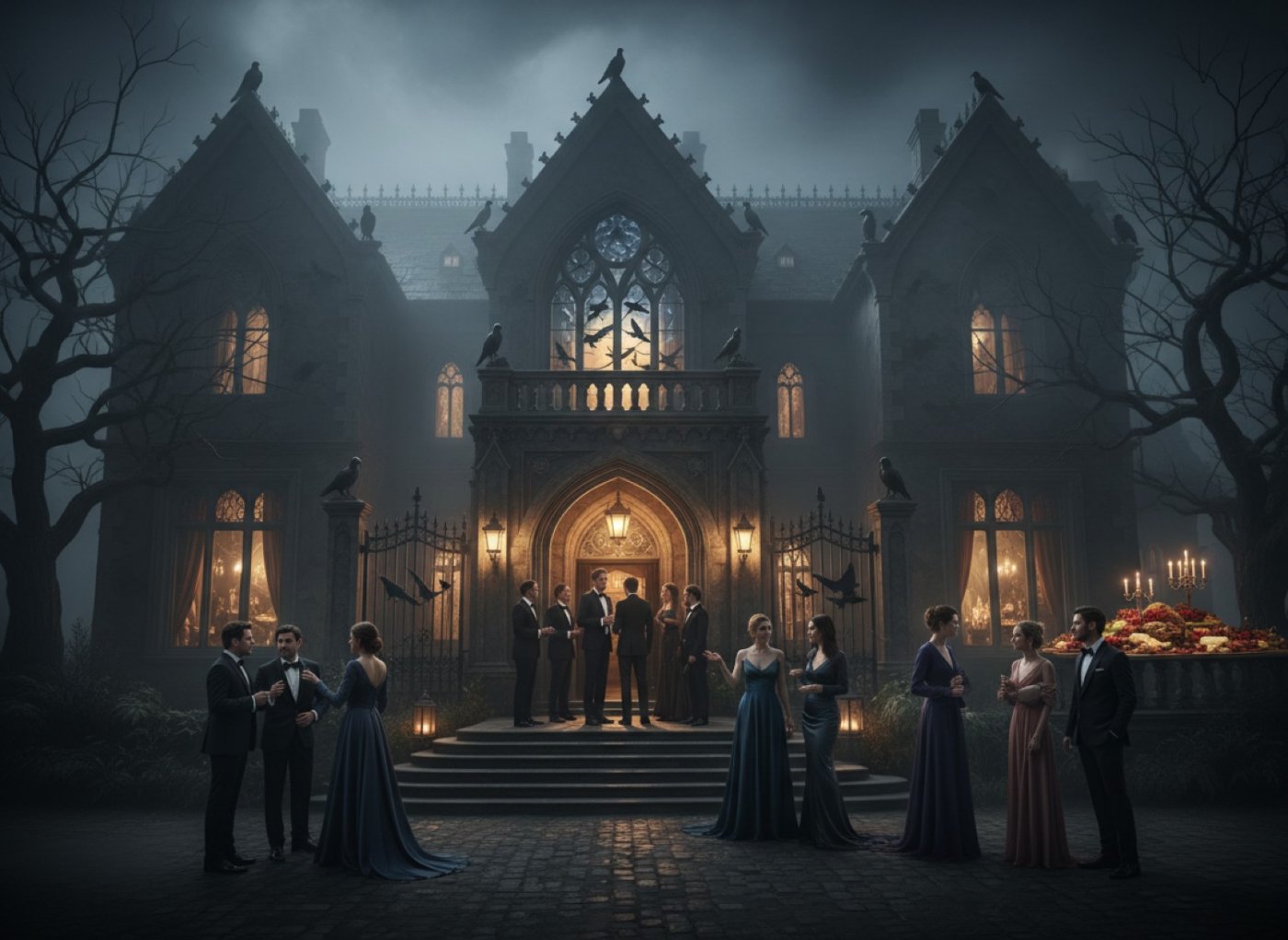 Murder at Poes Raven Party