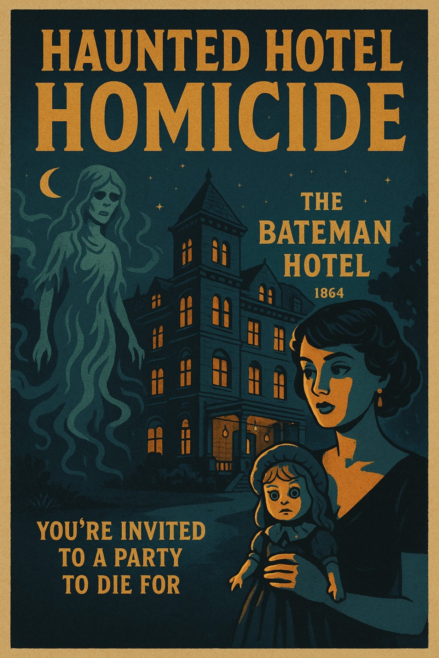Haunted Hotel Homicide - Murder Mystery, 5 September | Event in Post Falls | AllEvents