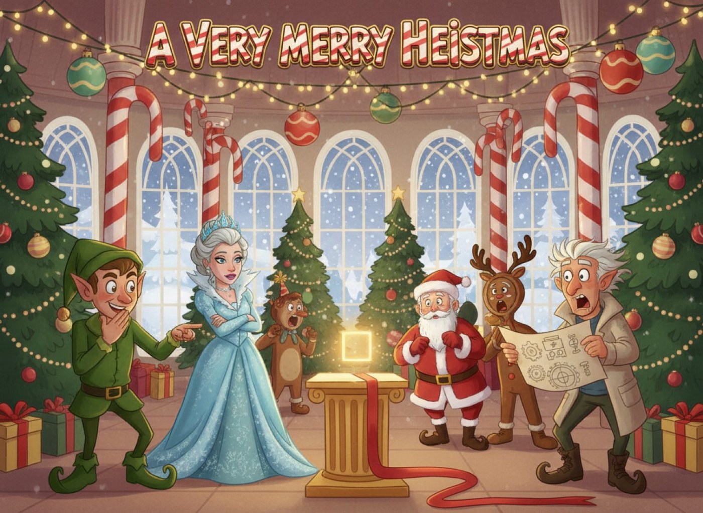 A Very Merry Heistmas - Murder Mystery, 5 December | Event in Post Falls | AllEvents