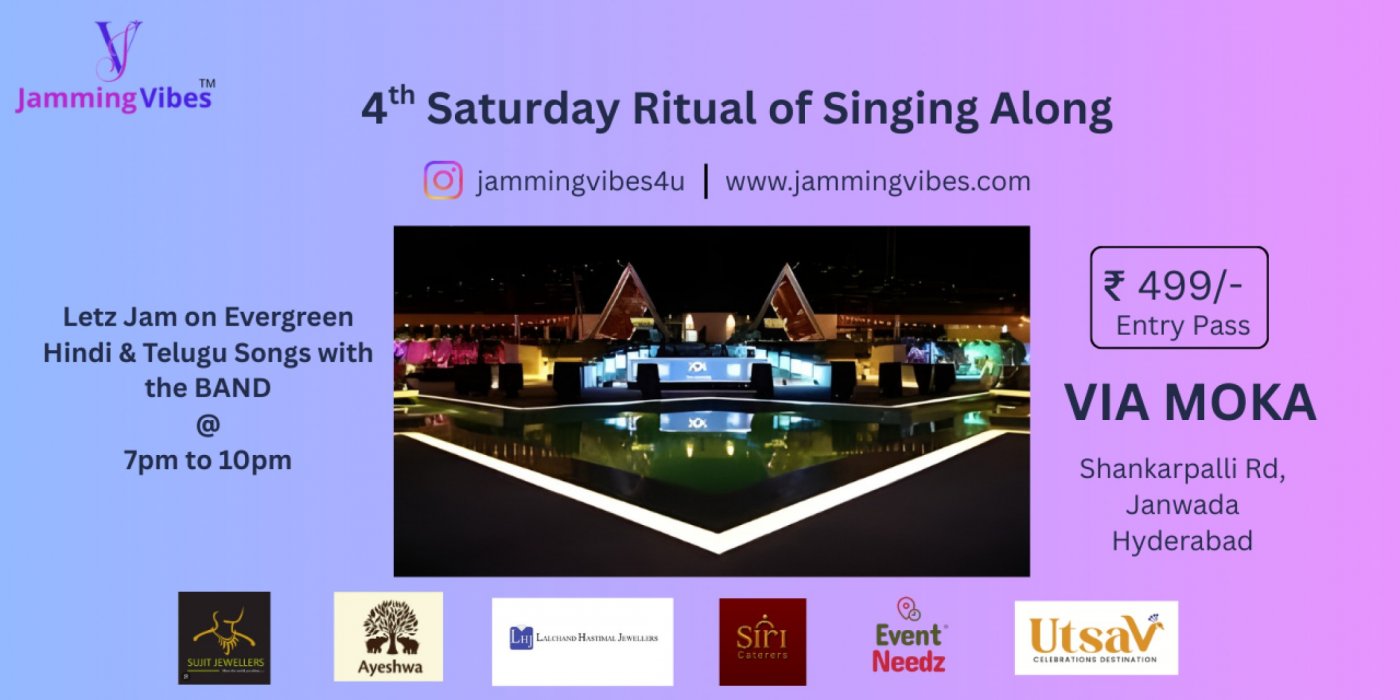 Jamming Vibes in December, 27 December | Event in Hyderabad | AllEvents