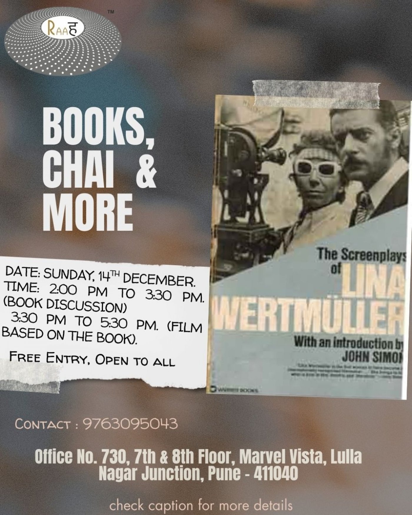 Books, Chai & More, 14 December | Event in Pune | AllEvents