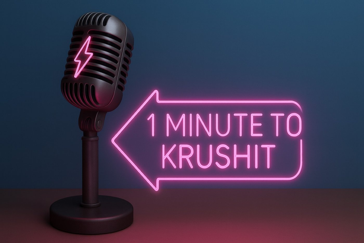 OUTDOOR COMEDY NIGHT: 1 MINUTE TO KRUSHIT', 14 December | Event in Dubai | AllEvents