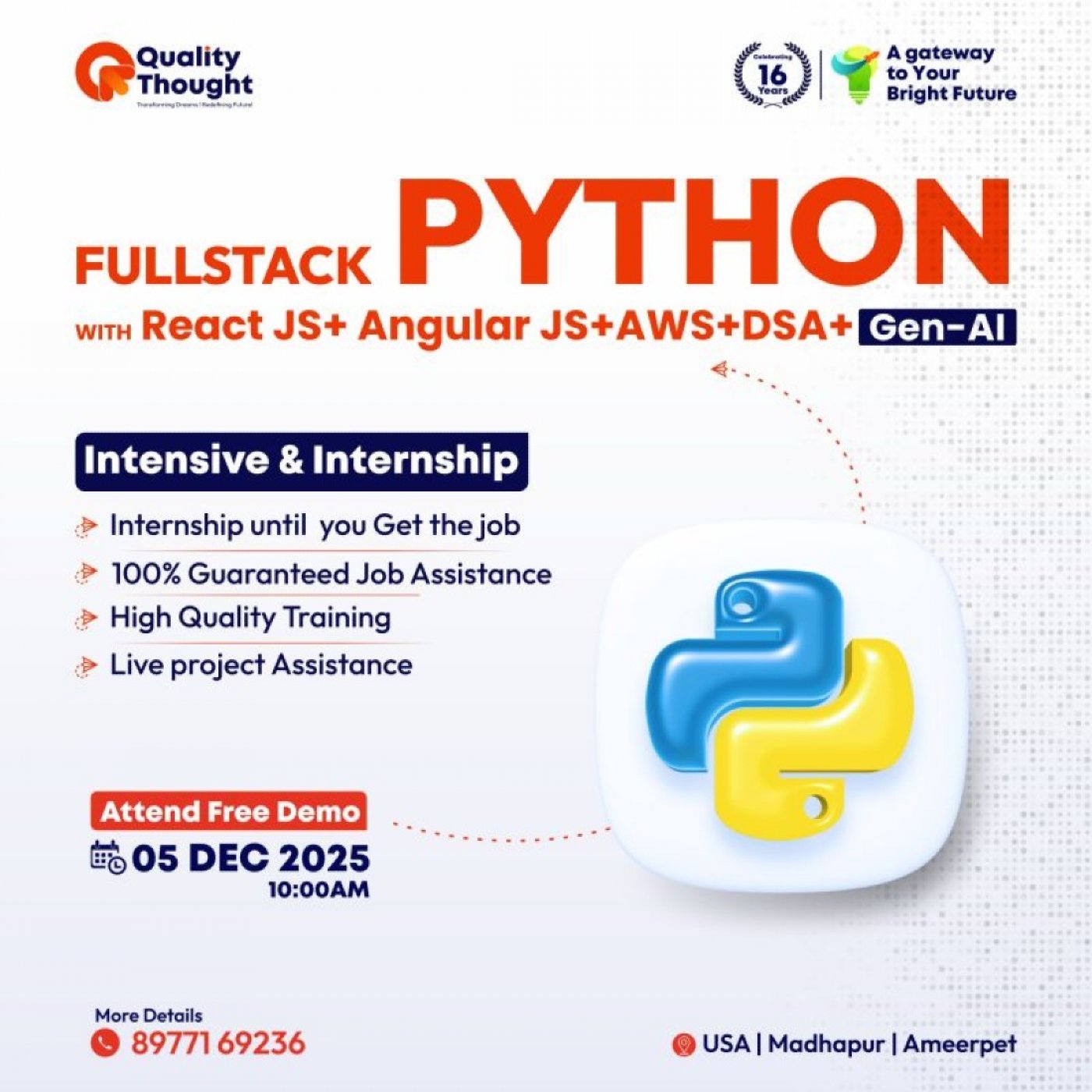 Full Stack Python | Event in Hyderabad | AllEvents