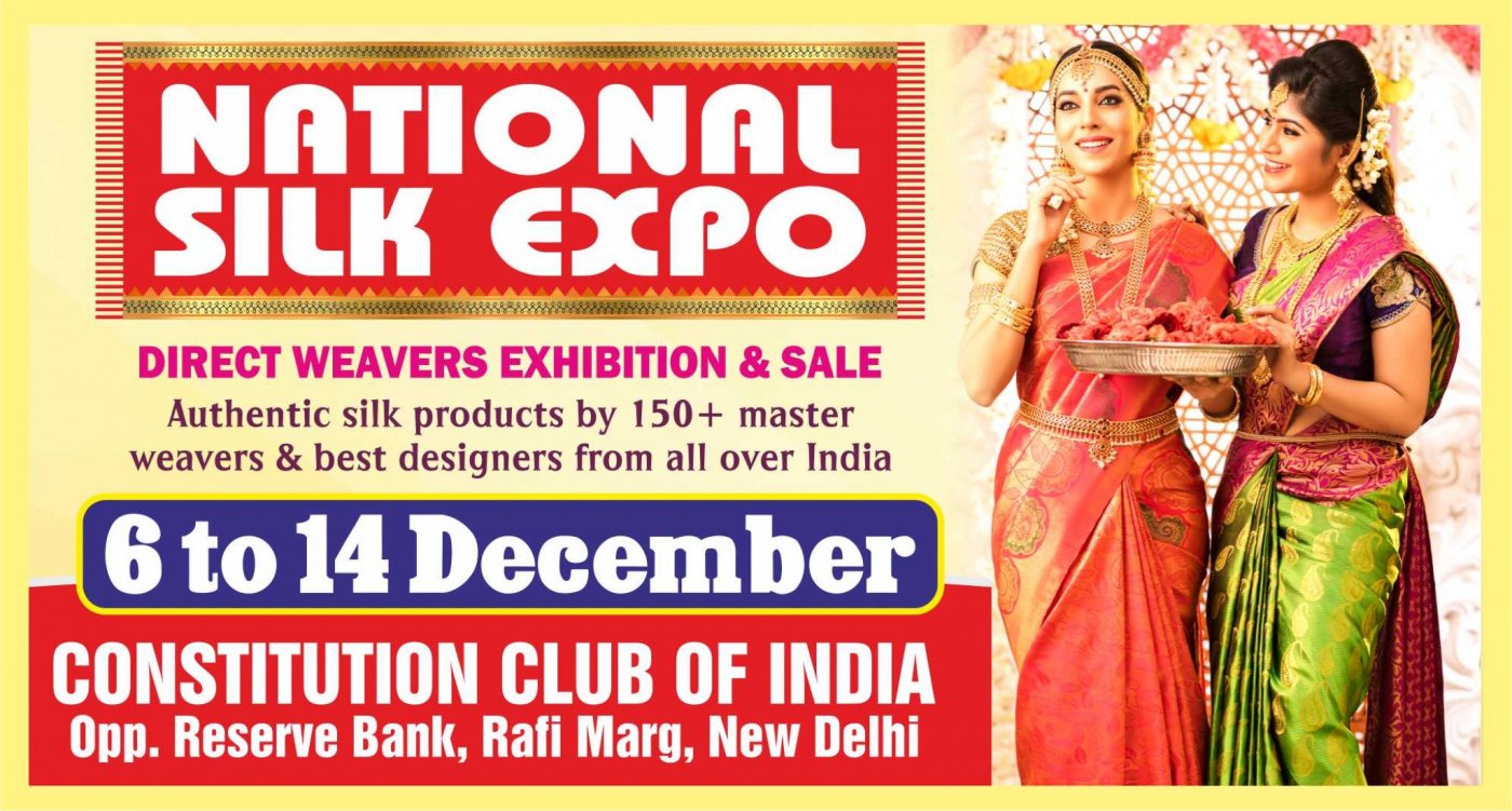 National Silk Expo - Direct Weavers Exhibition & Sale | Event in New Delhi | AllEvents