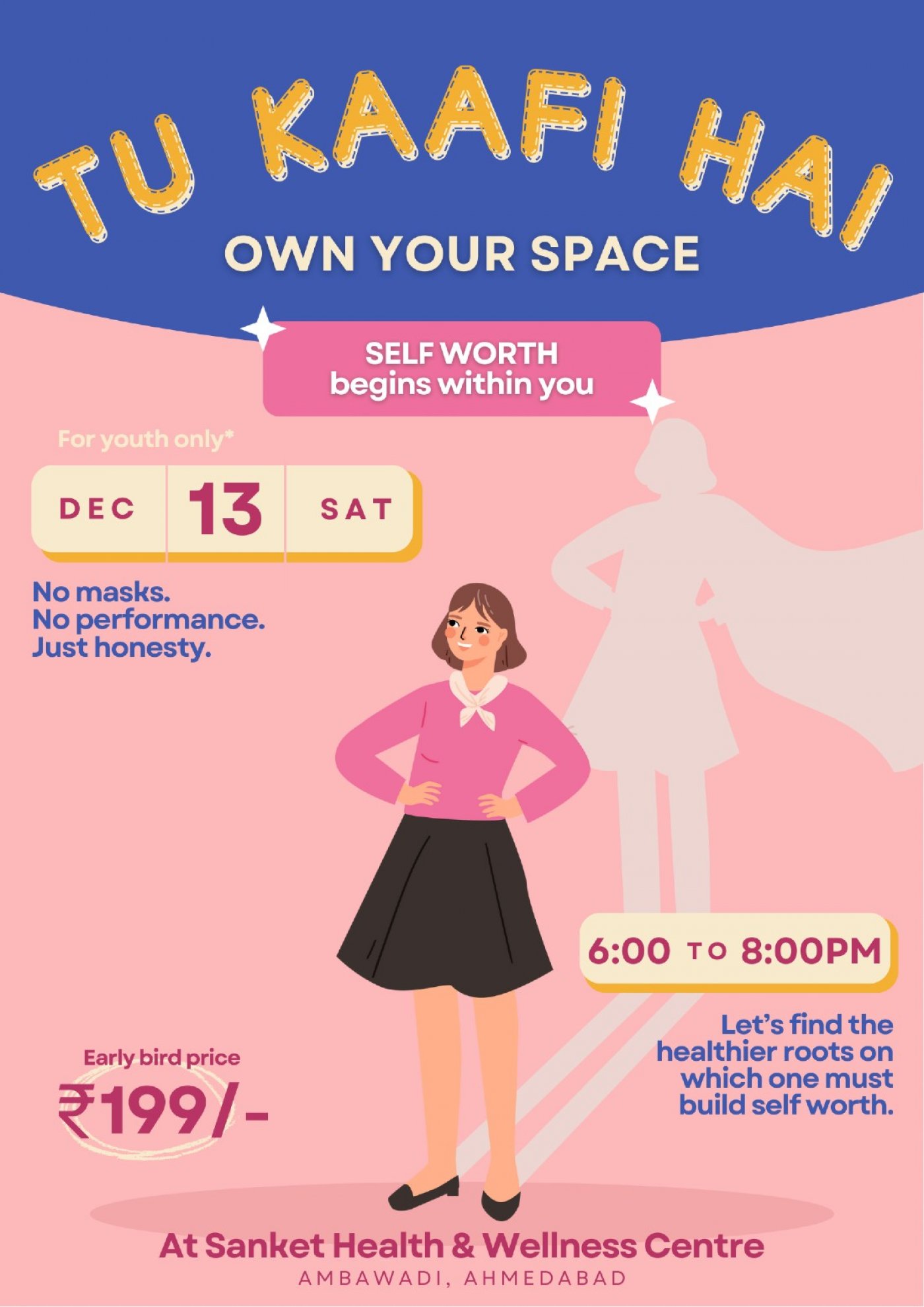 TU KAAFI HAI, 13 December | Event in Ahmedabad | AllEvents