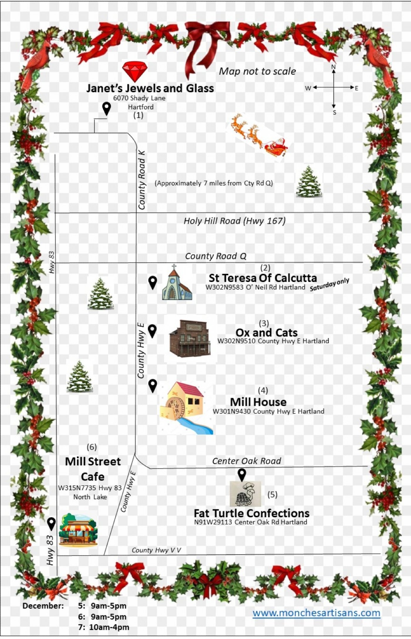 Monches Artisans Open House Tour | Event in Hartford | AllEvents