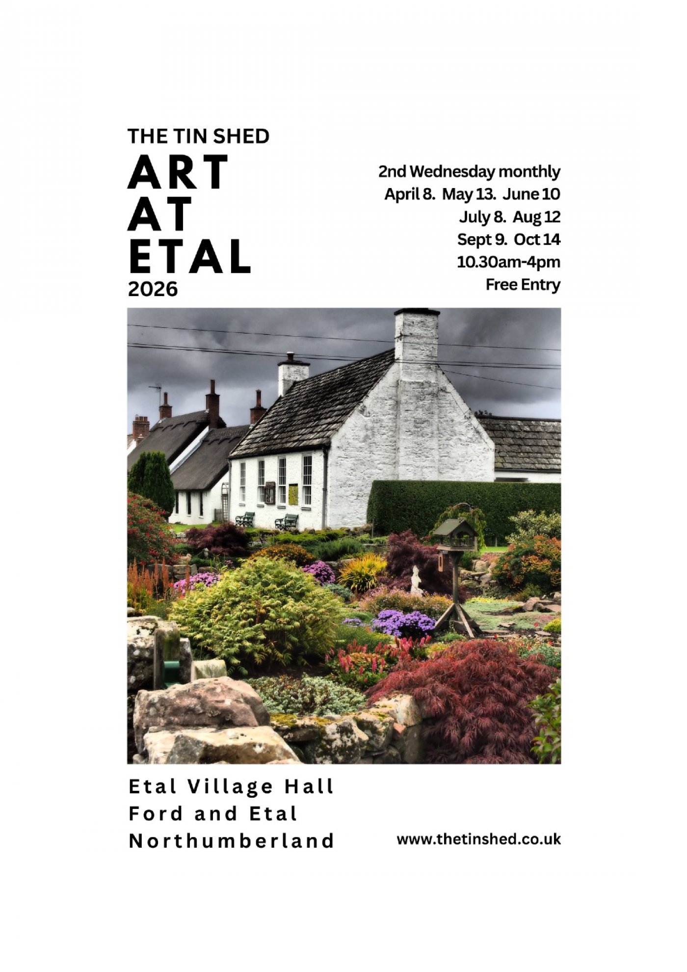 Art at Etal, 8 April | Event in Wooler | AllEvents