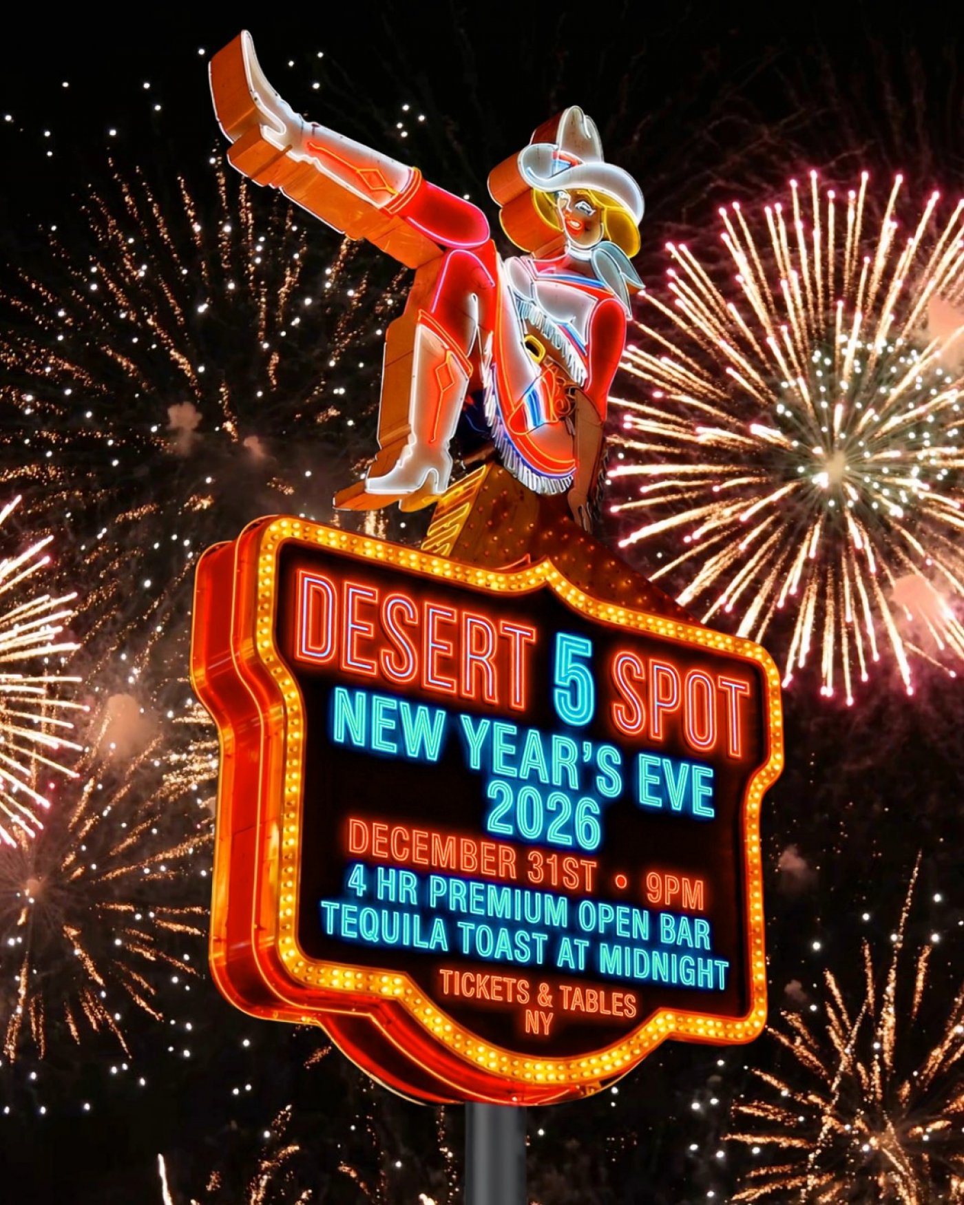 Desert 5 Spot NYE 26 Party, 31 December | Event in Brooklyn | AllEvents