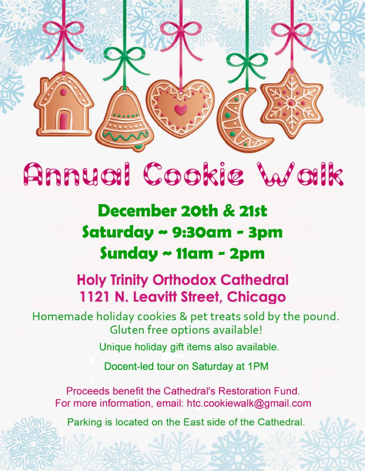 COOKIE WALK at Holy Trinity Orthodox Cathedral, Chicago | Event in Chicago | AllEvents