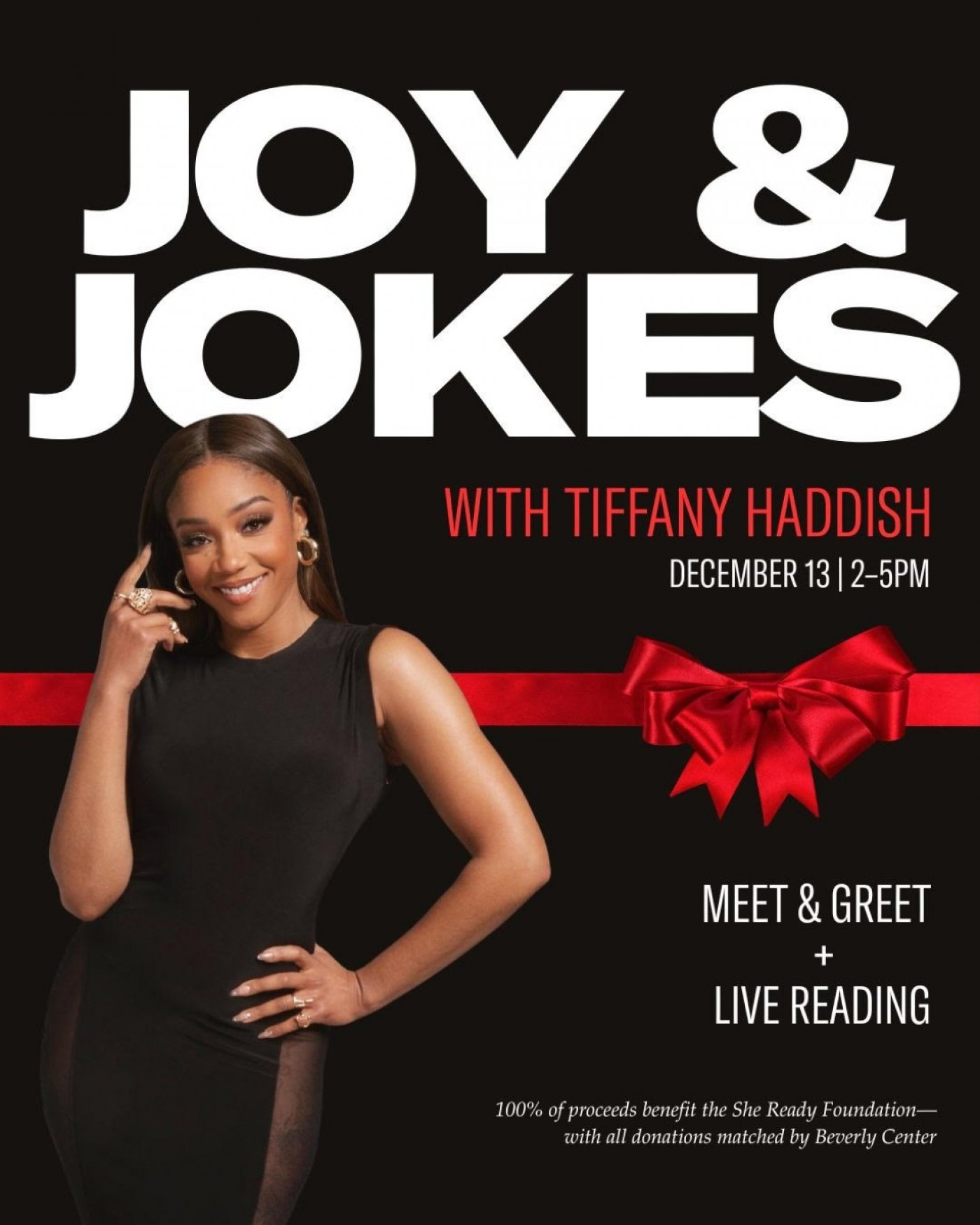 Tiffany Haddish’s Holiday Pop-Up at Beverly Center (12/13), 13 December | Event in Los Angeles | AllEvents