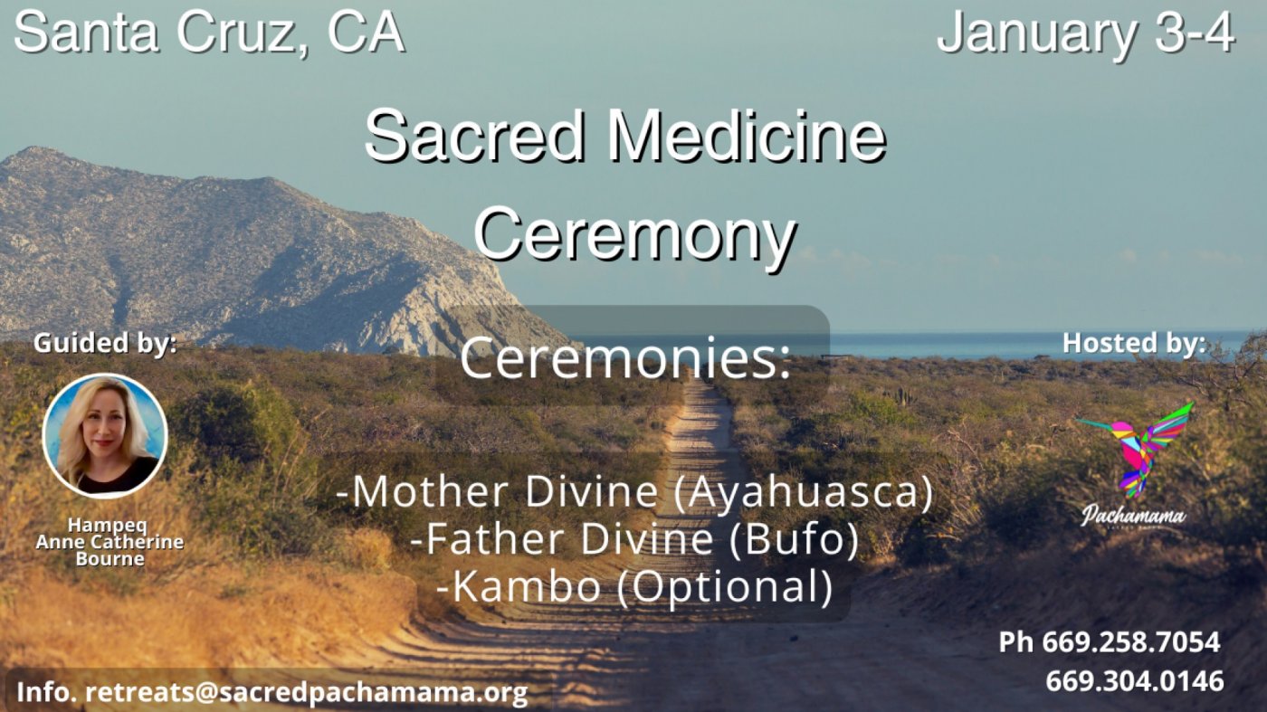 Sacred Medicine Ceremony, 3 January | Event in California City | AllEvents