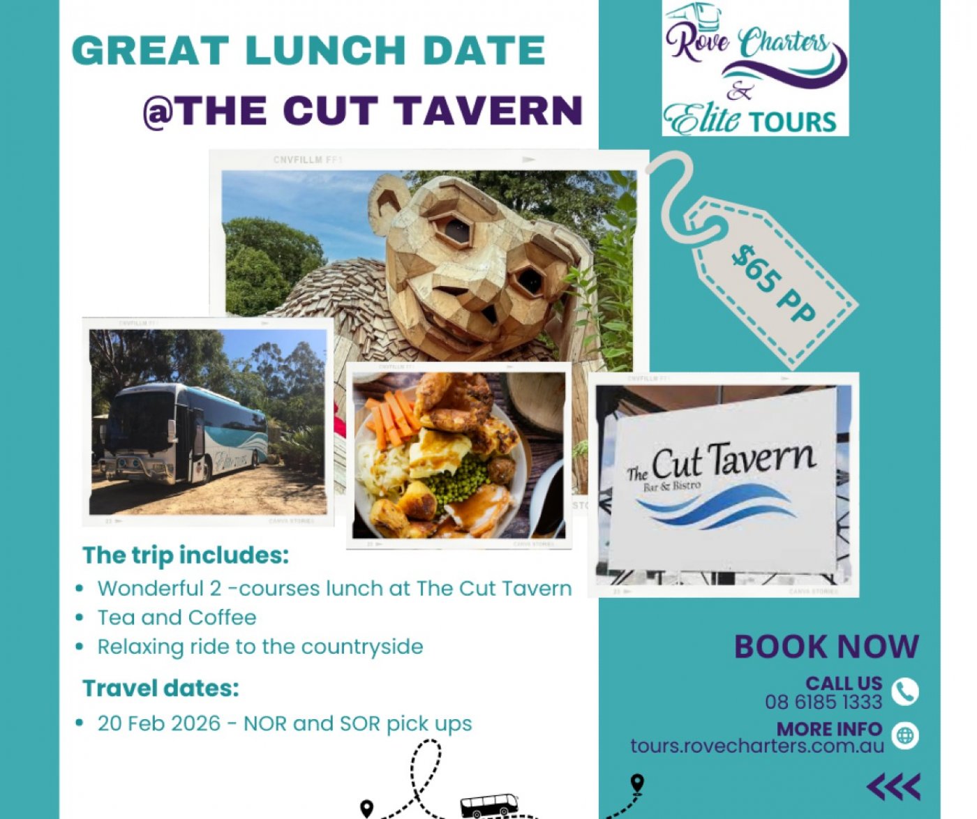 The Great Lunch Date - The Cut Tavern, 20 February | Event in Mandurah | AllEvents