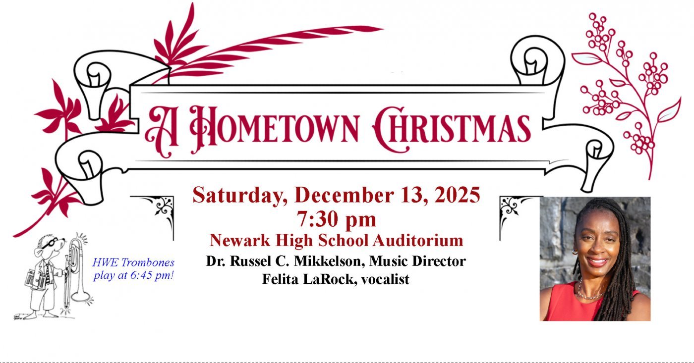 A Hometown Christmas - The Heisey Wind Ensemble, 13 December | Event in Newark | AllEvents